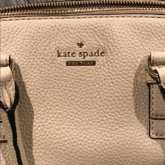 Kate Spade Cream Pebbled Crossbody - Picture 2 of 5